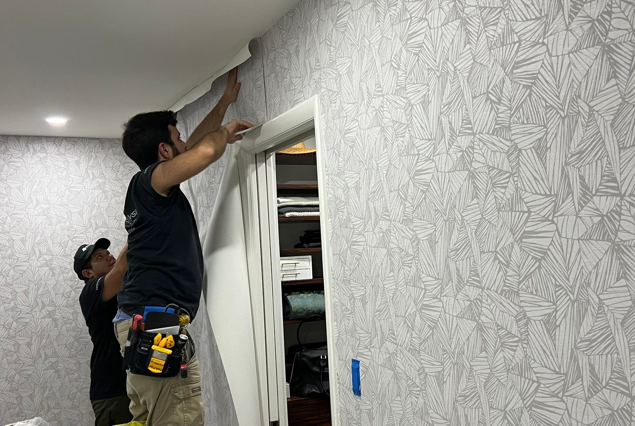 Residential Wallpaper Installation