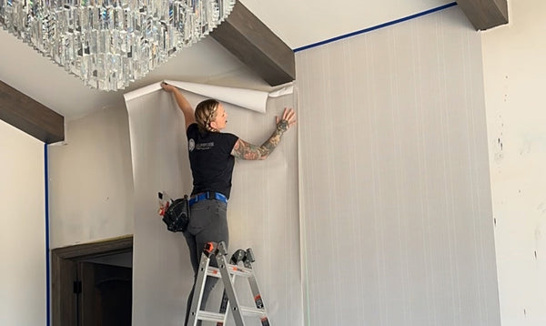 Commercial Wallpaper Hanging